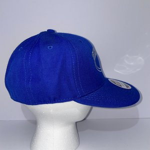 Otto Newport Oregon Bait Co. Blue Wool Baseball Cap Size 6 7/8