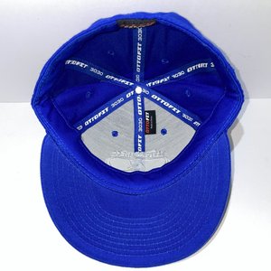 Otto Newport Oregon Bait Co. Blue Wool Baseball Cap Size 6 7/8