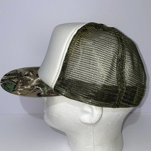 Otto Iron Paintin Inc Trucker Hat Vintage Camo
