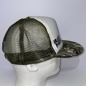Otto Iron Paintin Inc Trucker Hat Vintage Camo