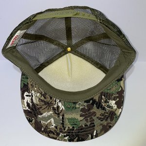 Otto Iron Paintin Inc Trucker Hat Vintage Camo