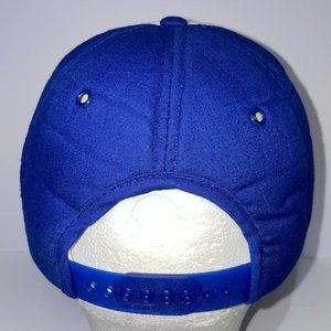 Vintage Newberg Oregon Police Dept. Baseball Cap Blue and Gold Leaf