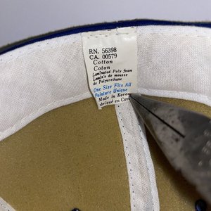 Vintage Newberg Oregon Police Dept. Baseball Cap Blue and Gold Leaf