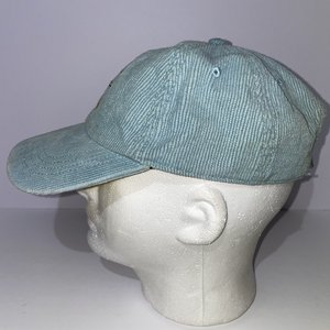 My Neighbor Totoro Corduroy Baseball Cap Teal and Yellow