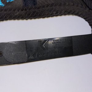 Vintage Corduroy Camel Styles Baseball Cap Black and Teal