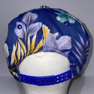 K Brand Trojan Explosives Snapback Cap Vintage Floral Hawaiian