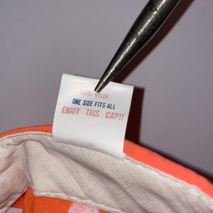 Mickey Thompson Off Road Gran Prix Baseball Cap Vintage Orange