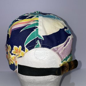 Coors Extra Gold Draft Baseball Cap Vintage Floral Hawaiian