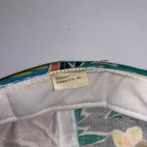 Coors Extra Gold Draft Baseball Cap Vintage Floral Hawaiian