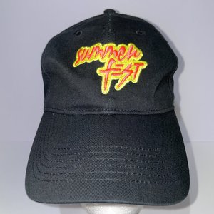 Summer Fest Baseball Cap Black Bassdrop University