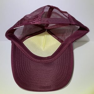 Goodbye Horses Air Brush Trucker Hat Maroon