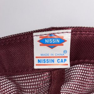 Goodbye Horses Air Brush Trucker Hat Maroon