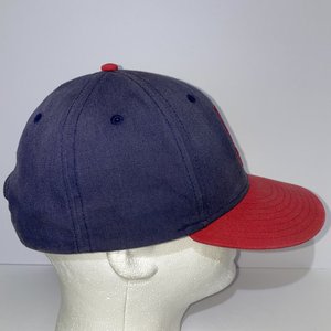 Patagonia Built to Endure Baseball Cap Blue and Red Hammer Patch