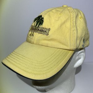 Columbia Palm Tree and Martini Yellow Vintage Dad Hat