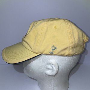 Columbia Palm Tree and Martini Yellow Vintage Dad Hat