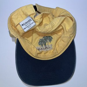 Columbia Palm Tree and Martini Yellow Vintage Dad Hat
