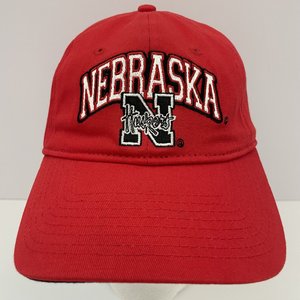 NCAA Signatures Nebraska Corn Huskers Baseball Cap Red Cotton