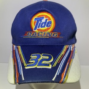 Downy #32 Ricky Craven Tide Racing Baseball Cap Blue Cotton