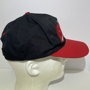 Chicago Bulls Vintage Snapback Black and Red