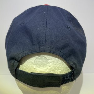 OC Sports Atlanta Braves Baseball Cap Classic Blue and Red