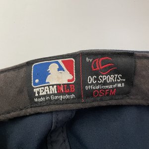 OC Sports Atlanta Braves Baseball Cap Classic Blue and Red