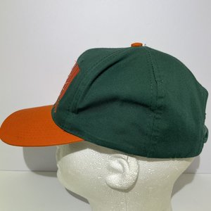 Vintage Miami Hurricanes Baseball Cap Block Spellout