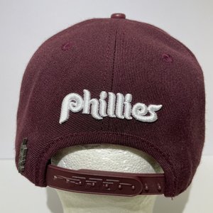 Pro Standard Cooperstown Philadelphia Phillies Wine Red Baseball Cap