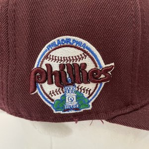 Pro Standard Cooperstown Philadelphia Phillies Wine Red Baseball Cap