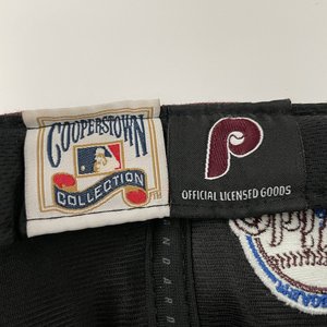 Pro Standard Cooperstown Philadelphia Phillies Wine Red Baseball Cap