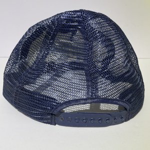 Vintage Champion Trucker Hat Blue Made in USA