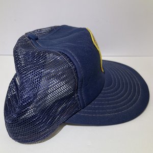 Vintage California Highway Patrol Trucker Hat Blue