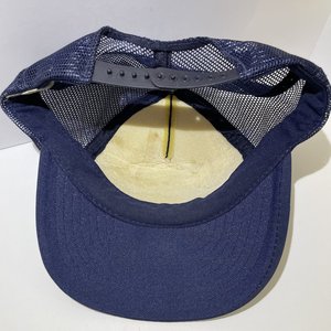 Vintage California Highway Patrol Trucker Hat Blue