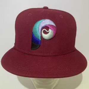 New Era Polar Lights Cooperstown 1980 Patch Phillies 59Fifty Cap Size 7 1/2