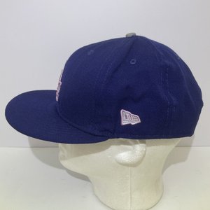 New Era Hat Club National Patch LA Dodgers Pink Wool 9Fifty Snapback Cap