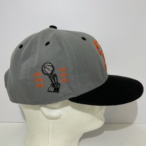 New Era 6x Championships Patch Chicago Bulls Hardwood Orange 9Fifty Snapback Cap