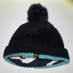 Fox Racing Knit Animal Print Pom-Pom Beanie