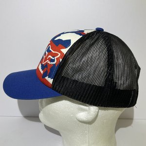 Fox Racing Trucker Hat Red White and True