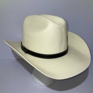 Hecho in Mexico Straw Cowboy Hat Size M
