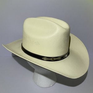 Hecho in Mexico Straw Cowboy Hat Size M