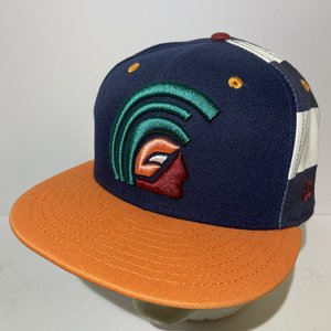 Fitted Hawaii 9Fifty Orange Beach Stripe Snapback Cap