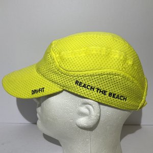 Nike Tailwind Gold Vintage Running Cap 'Reach the Beach'