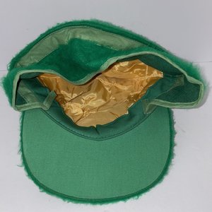 DuPont Pioneer Seed Fuzzy Quilted Vintage Baseball Cap Ear Flap