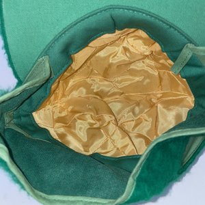 DuPont Pioneer Seed Fuzzy Quilted Vintage Baseball Cap Ear Flap