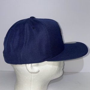 The Classics Straight Jacket Crazy Fish Snapback Blue Wool