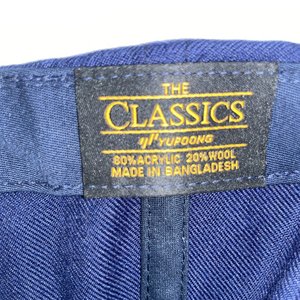 The Classics Straight Jacket Crazy Fish Snapback Blue Wool