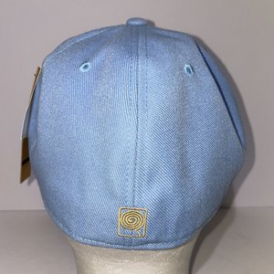 Candy Grind Steel Fitted Baseball Cap Size 7 1/2 Baby Blue
