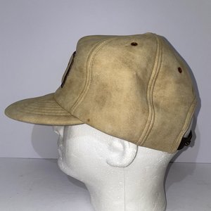Paramount Paymaster Seeds Vintage Baseball Cap Brown Quilted USA