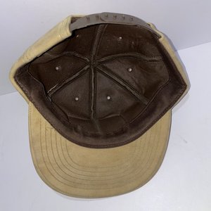 Paramount Paymaster Seeds Vintage Baseball Cap Brown Quilted USA