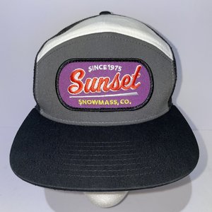 Richardson Sunset Snowmass Co Americana Trucker Hat