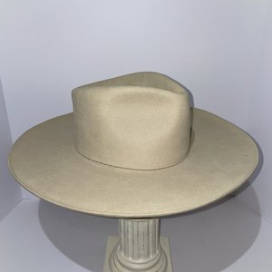 Greeley Hat Works Sandy Tan Cowboy Sun Hat Size S